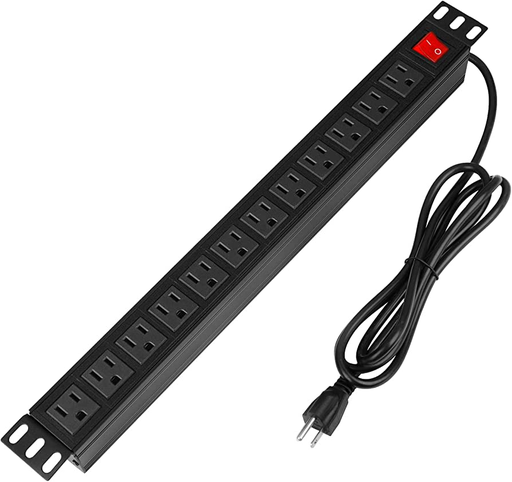 [SW-PD10A] PDU HORIZONTAL DE 10 TOMAS, SPRYWIRE