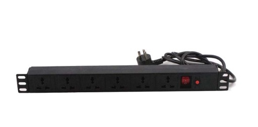 [SW-PD6] PDU Sprywire 6 Puertos con protector de sobrecarga