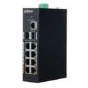 Switch industrial no administrado de 11 puertos con 8 puertos PoE