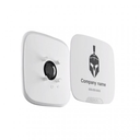 [20380.63.WH1] Placa frontal para publicidad de los servicios de seguridad electrónica o integradores