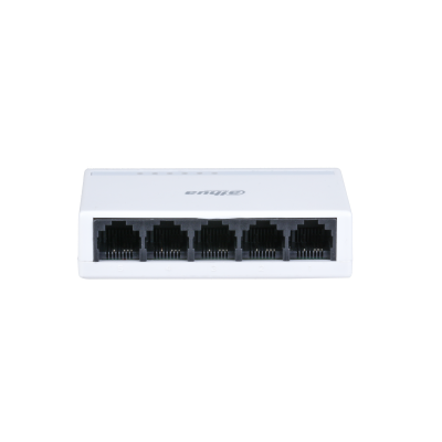 [DH-PFS3005-5ET-L] Switch Fast Ethernet de escritorio de 5 puertos Dahua