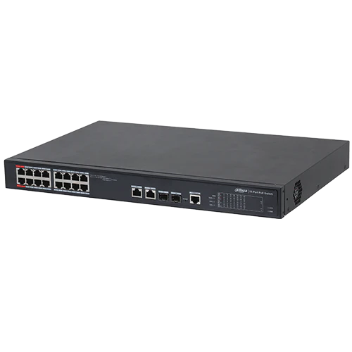 [DH-PFS4218-16GT-190] Switch gestionado Gigabit PoE de 16 puertos