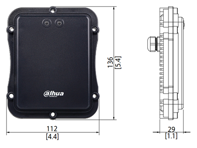 [DHI-ITSJC-2303-DC12] Radar antiaplastamiento para Barreras