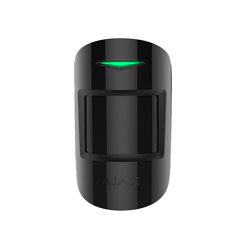 [26802.09.BL3] AJAX Sensor de Movimiento PIR MotionProtect, Inalámbrico, hasta 12 Metros, Negro