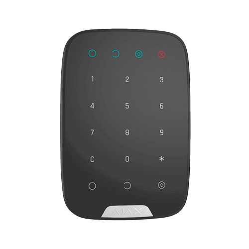 [21504.12.BL3] AJAX Teclado KeyPad, Inalámbrico, Negro