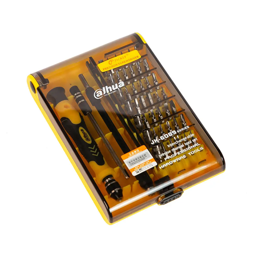 [DH-DESTRN-KIT] KIT DE DESARMADORES, DE 42 PIEZAS, DAHUA (Desatornillador)