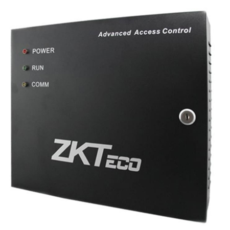 [INBIO460 PACKAGEB] Panel de Control de Acceso Profesional para 4 Puertas, con Gabinete y Fuente incluidos, 3 000 Huellas, Biometría