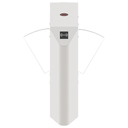 Flap barrera central marca ZKTeco para control de acceso peatonal