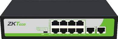 [PE082-120-C] Switch PoE ZKTeco de 8 Puertos 10/100MBPS