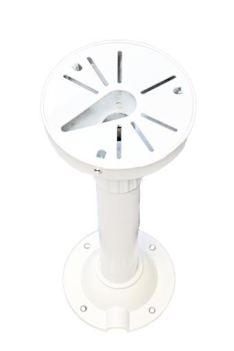 [SW-BT36LC] Bracket telescópico para domo de aleación de aluminio, ajustable de 30-60cm, con chasis de 130mm y tubo exterior de: 45mm, interior: 37mm