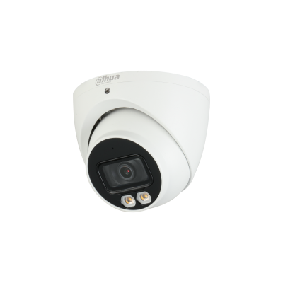 [DH-HAC-HDW1200TLMN-IL-A] Domo Plástico de 2MP, 40 IR Iluminación Dual Inteligente + Full Color con Audio