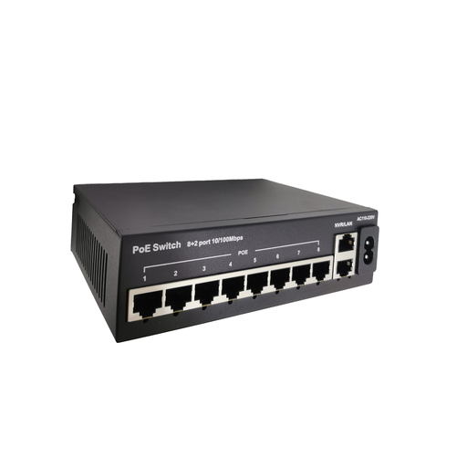 [SW1008] Switch POE de 8 canales 10/100m SpryWire