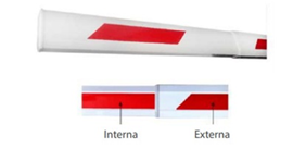 [CMP200 Telescopic Boom(4.5m)] Brazo Telescópico de 2.6 m hasta 4.5 metros para Barrera CMP200