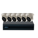 COMBO 6 CÁMARAS METÁLICAS 1080P 20m IR ZKTeco 1TB