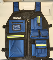 [DH-CHALECOE-AZUL] Chaleco Dahua azul para técnico eléctrico