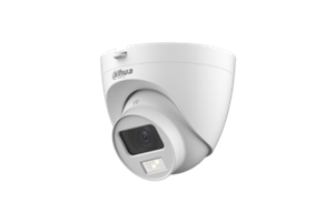 [DH-HAC-HDW1200CLQN-IL-A] Domo HDCVI 2MP 25 Mts Smart Dual Light IR con micrófono IP67 Super Adapt