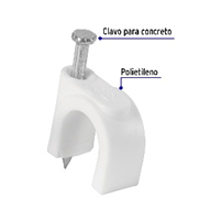 [SW-CC12] Grapa de 12mm (100 unidades) Sprywire 