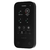 [51906.83.WH3] KeyPad TouchScreen Jeweller - Teclado inalámbrico con pantalla táctil que admite la autenticación mediante Pass, Tag, smartphones y códigos 