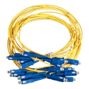 Patchcord de fibra óptica SC-SC (UPC) de 1M SpryWire Fiberlink 