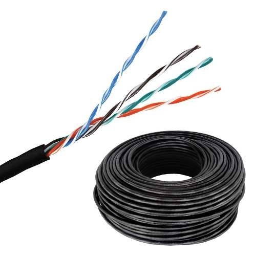 [SWCAT5EEXTERIORGEL] Bobina de cable *Exterior con Gel CAT5E* (305mts), SpryWire
